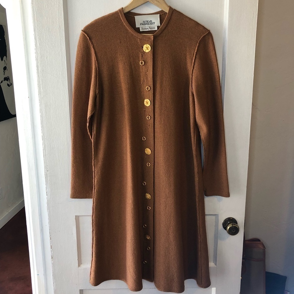 𝅺vintage Steve Fabrikant Long Cardigan